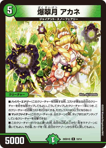 爆翠月 アカネ